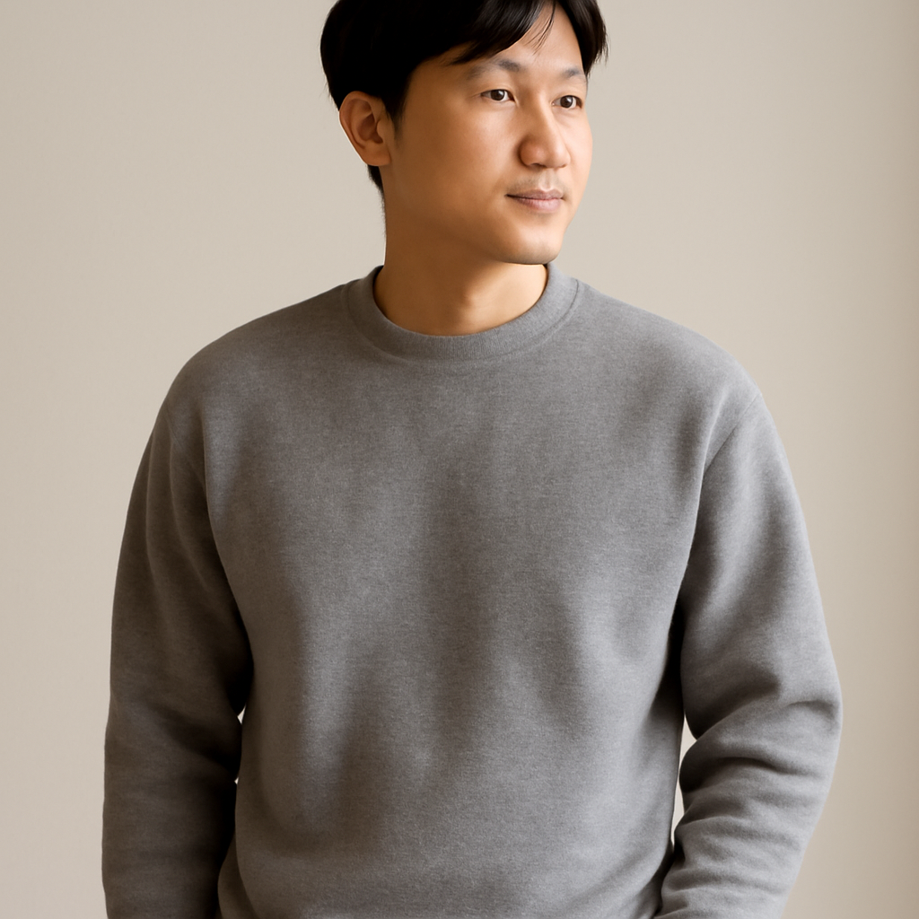 남성기모맨투맨 대표 이미지